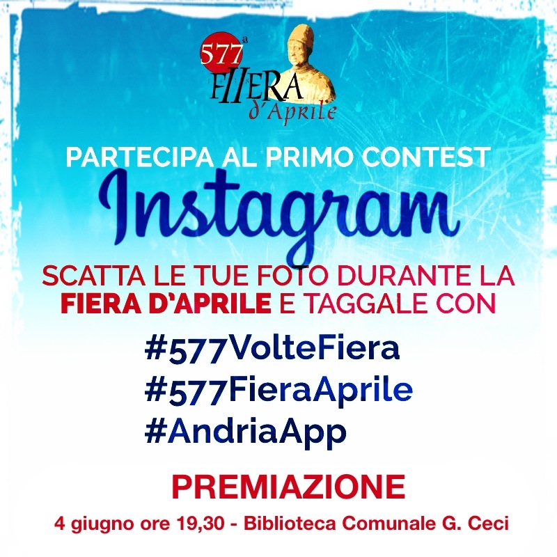 Premiazione Instagram