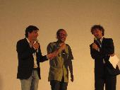 Edizione 2013 di Cortolandria, da sx Solfrizzi, Giannone e Stornaiolo